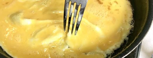 французский омлет. Шаг 4