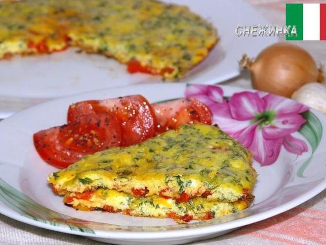 Рецепт фриттаты — итальянского омлета