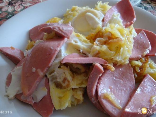 Рецепт фриттаты по-русски