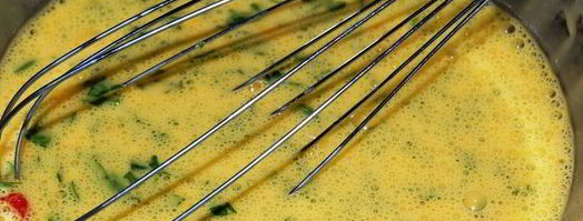 фриттата с брокколи, цветной капустой и фетой. Шаг 5