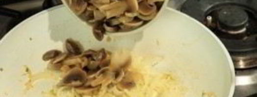 фриттата с грибами. Шаг 3