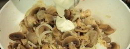 фриттата с грибами. Шаг 4