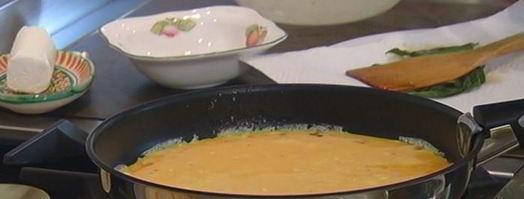 фриттата с козьим сыром и шалфеем. Шаг 5