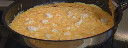 фриттата с козьим сыром и шалфеем. Шаг 6