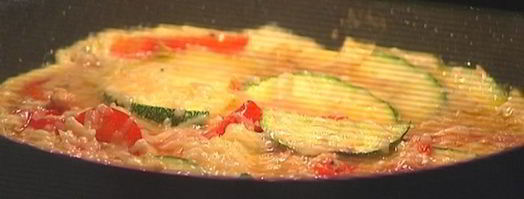 фриттата с тунцом, кабачком и сладким перцем. Шаг 12