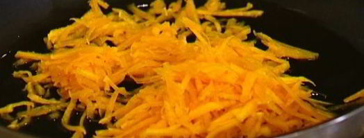 фриттата с тыквой, зеленым горошком и сладким перцем. Шаг 4