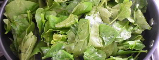 фриттата со шпинатом и сыром. Шаг 5