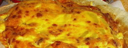 картофельная фриттата с колбасками. Шаг 6