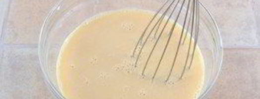 очень пышный омлет. Шаг 3