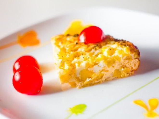 Рецепт омлета доброе утро с картофелем, перцем и цукини