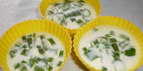 Омлет на пару