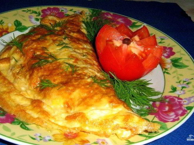 Рецепт омлета по-милански