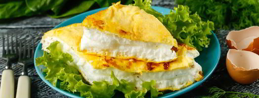 омлет пуляр. Шаг 9