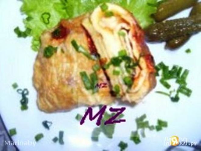 Рецепт омлета-рулета