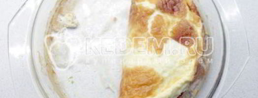 омлет с грибами. Шаг 8