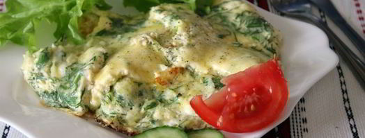 омлет с кабачком и зеленью. Шаг 8