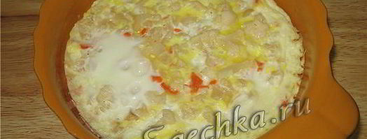 омлет с капустой. Шаг 6