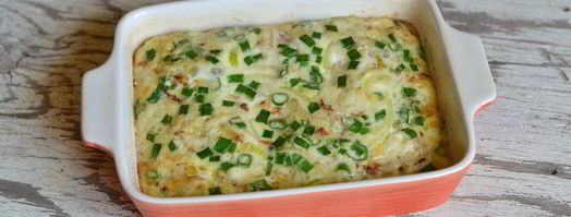 омлет с курицей. Шаг 9