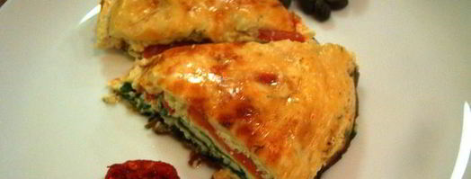 омлет с овощами в духовке. Шаг 5