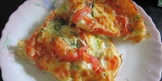 Омлет с овощами Эдем