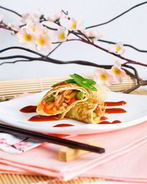 Омлет с рисом по-японски