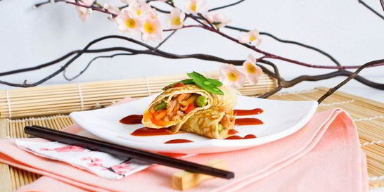 Омлет с рисом по-японски