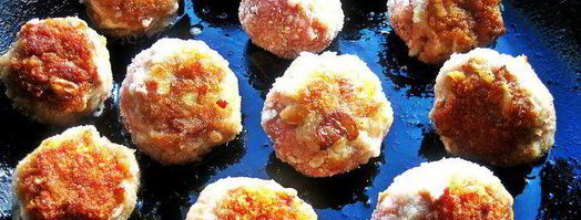 омлет с тефтельками мишка под одеялом. Шаг 12