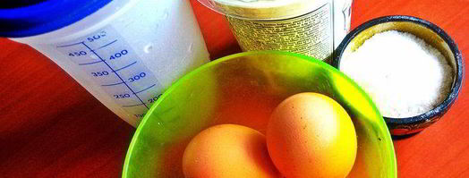 омлет с тефтельками мишка под одеялом. Шаг 14