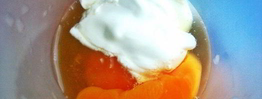 омлет с тефтельками мишка под одеялом. Шаг 15