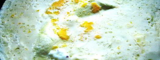 омлет с тефтельками мишка под одеялом. Шаг 17