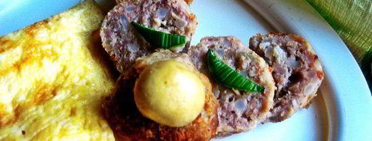 омлет с тефтельками мишка под одеялом. Шаг 21