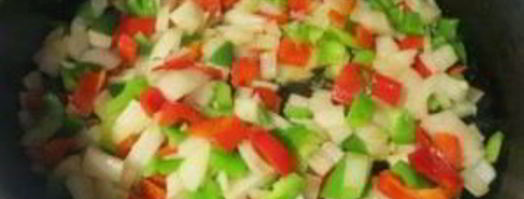 омлет с ветчиной в духовке. Шаг 2