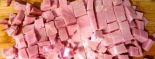 омлет с ветчиной в духовке. Шаг 3