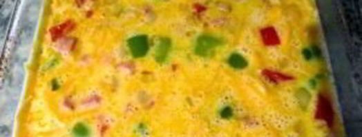 омлет с ветчиной в духовке. Шаг 7