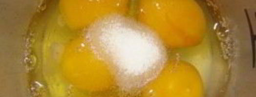 омлет с ветчиной. Шаг 2