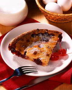 Омлет с вишней