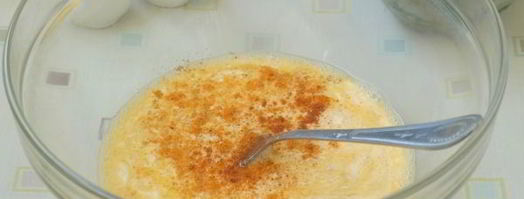 омлет со шпинатом и сыром. Шаг 4