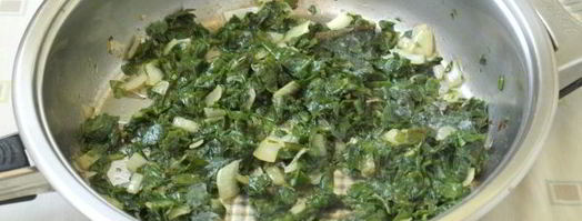 омлет со шпинатом и сыром. Шаг 6