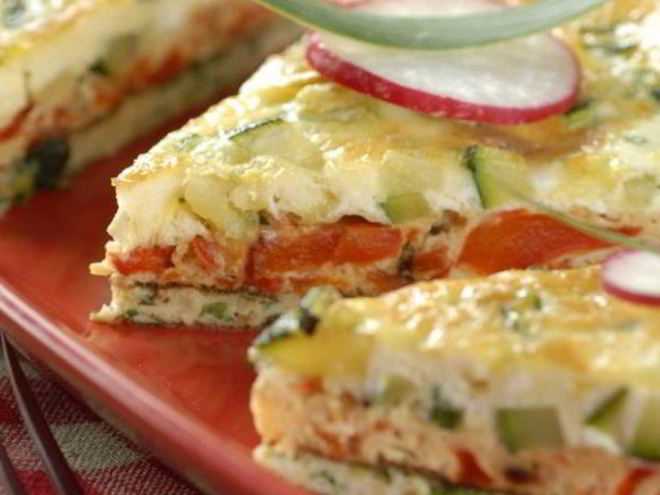 Рецепт омлета три вкуса