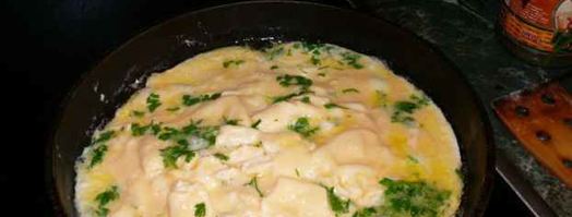 омлет царский. Шаг 15