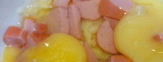 омлет в чашке в микроволновке. Шаг 3