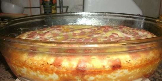 Омлет в духовке