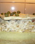 Омлета с салатом