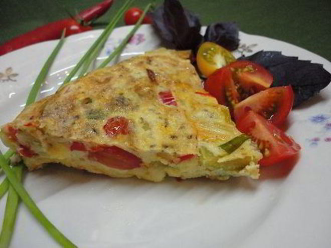 Рецепт овощной фриттаты