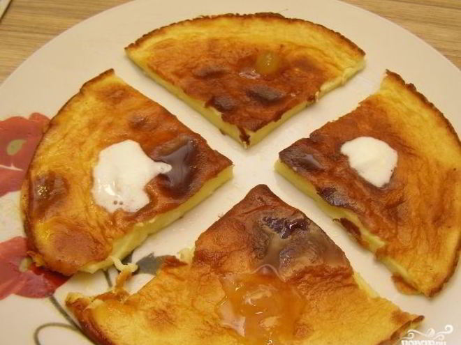 Рецепт сладкого омлета