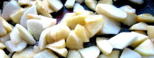 сладкий яблочный омлет. Шаг 5