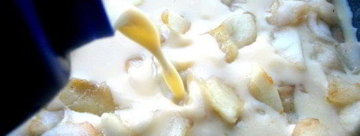 сладкий яблочный омлет. Шаг 9