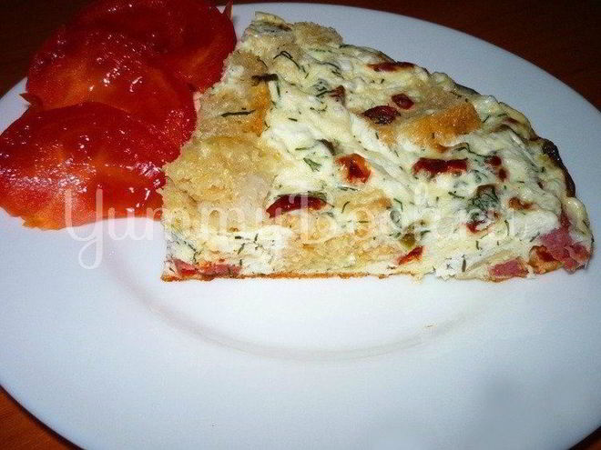 Рецепт сытного омлета из мультиварки