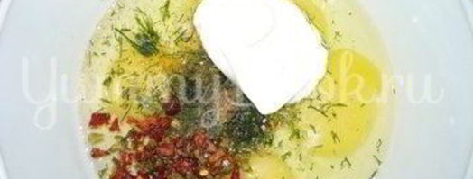 сытный омлет из мультиварки. Шаг 4