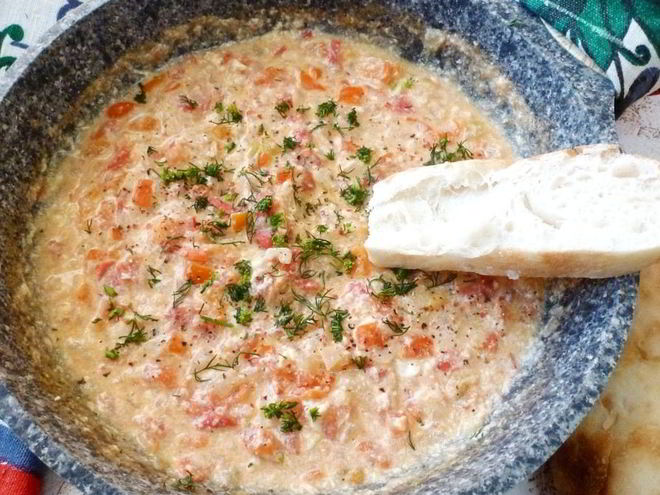 Рецепт турецкого омлета менемен